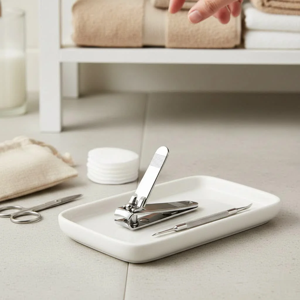 Dog nail clippers with light for safe grooming